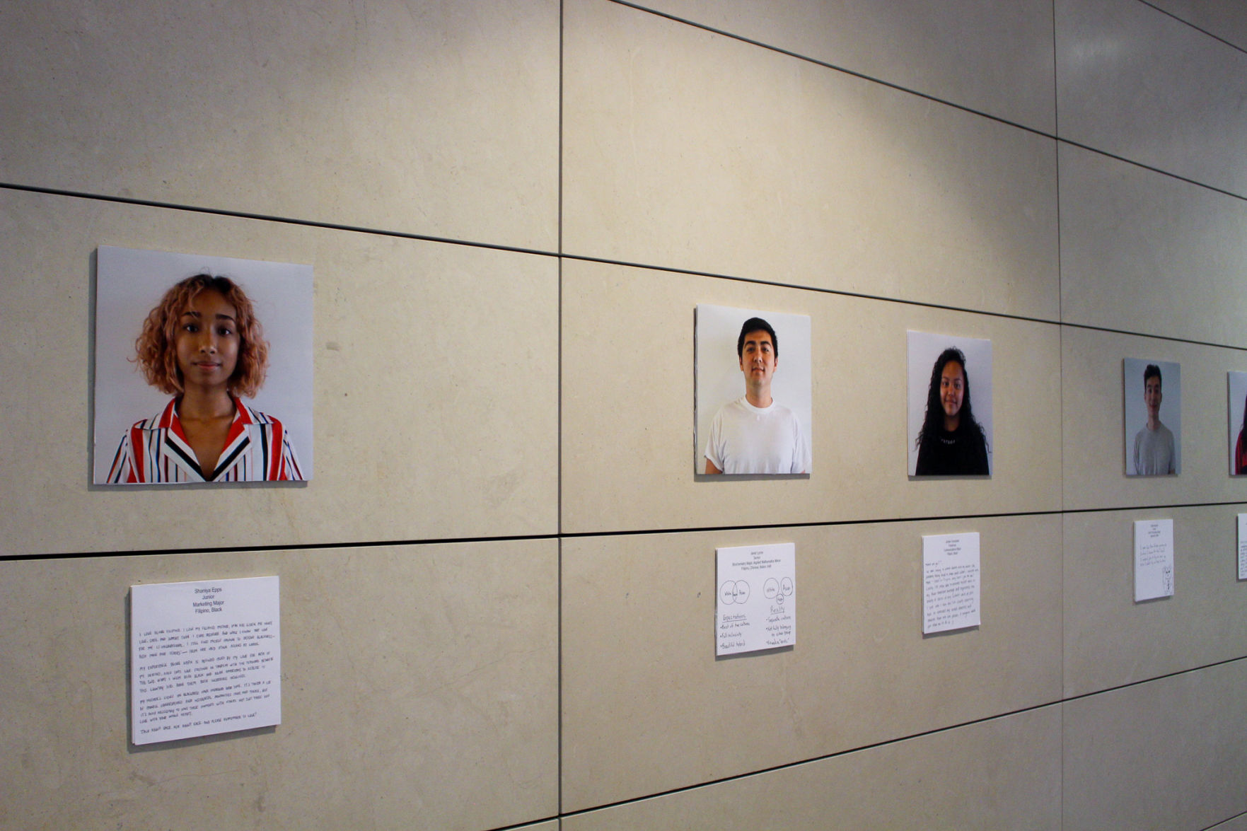 Library exhibit celebrates mixed-race students